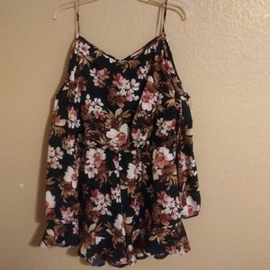 Altar'd State Floral Romper!!